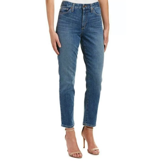 JOE'S DEBBIE HI-RISE STRAIGHT CROP STRETCH JEANS - Picture 6 of 7